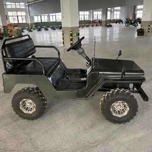 Exportación Transfronteriza: Mini Jeep Todoterreno de 150cc a Gasolina, Fabricado en China, Motocicleta Todoterreno de Cuatro Ruedas, Estilo Vintage - Product Image 1