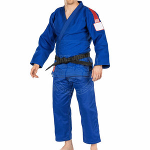 Traje de Judo Profesional para Artes Marciales, Uniforme de Entrenamiento de Algodón Resistente con Opción de Cinturón, Uniforme de Judo de Corte Regular, Ropa de Judo Duradera - Product Image 4