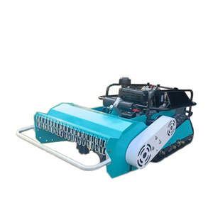 Venta caliente Mini Robot Mayal Cortacésped Control remoto Crawler <span class=keywords><strong>Desbrozadora</strong></span> para maquinaria <span class=keywords><strong>forestal</strong></span> de hierba - Product Image 1