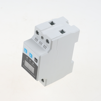 L'usine vend des relais de protection contre les sous-tensions réglables avec rail Din, AC 220V monophasé