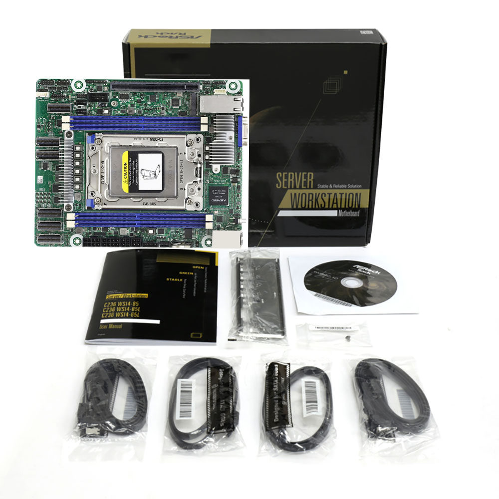 ROMED4ID-2T Серверная материнская плата для ASRock Rack DDR4 3200