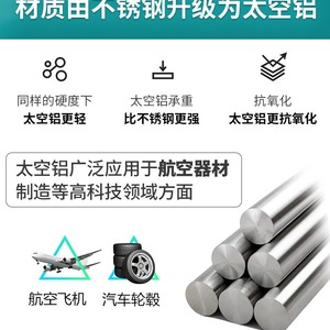 Underarm Crutches Aluminum Alloy 1.25mm Thickness Anti Slip Walking Aid For Adults <b>Elderly</b> Disabled - Product Image 4