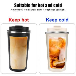 Hot Selling Custom Loho 380 ml 510 ml Promotional Vacuum <b>Coffee</b> Tea Milk Beer Travel Mug Tumbler Cup Mug - Product Image 6