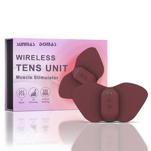 Masajeador inalámbrico TENS <span class=keywords><strong>EMS</strong></span> Dispositivo de fisioterapia TENS Estimulador de electroterapia portátil Máquina de alivio del dolor corporal de baja frecuencia - Product Image 1