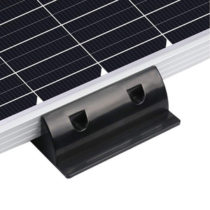 Supports de montage <span class=keywords><strong>solaire</strong></span> en ABS noir, supports d'angle réglables pour <span class=keywords><strong>camping</strong></span>-<span class=keywords><strong>car</strong></span>, yacht, fourgonnette, 4 pièces/ensemble - Product Image 3