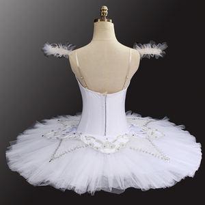 Tutú de Ballet blanco del lago de los cisnes <span class=keywords><strong>para</strong></span> niños y niñas de alta calidad a bajo <span class=keywords><strong>precio</strong></span> profesional - Product Image 3