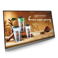 Pantalla LCD de Alta Definición para Publicidad en Menús Electrónicos de Escritorio, Control Remoto por Aplicación Móvil para Restaurantes, Tiendas de Té con Leche y Pastelerías