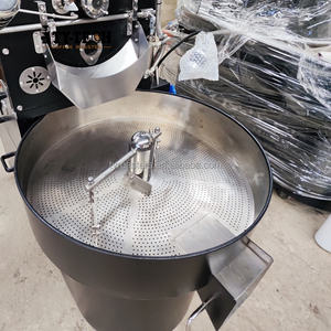 Torréfacteur à café commercial à gaz et électrique, avec grande machine d'emballage en verre et éliminateur de fumée électrostatique - Product Image 6