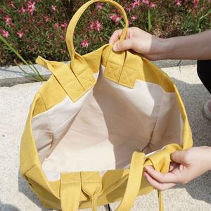 <b>Canvas</b> <b>Bag</b> Women's <b>Large</b> Capacity Strong Simple New Shoulder Handbag Tote <b>Bag</b> Supermarket Shopping <b>Bag</b> - Product Image 4