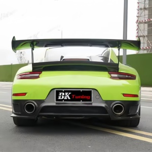 ชุดตัวกระจายขอบด้านหลังทำจากคาร์บอนไฟเบอร์สำหรับ <span class=keywords><strong>Porsche</strong></span> 911/991อัพเกรดสไตล์ GT2RS - Product Image 5