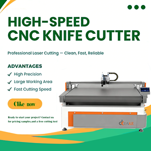 Machine de découpe à couteau vibrant CNC PLC, directement de l'usine, pour la découpe de panneaux KT, PVC et carton ondulé, équipement de découpe 380V/220V - Product Image 3