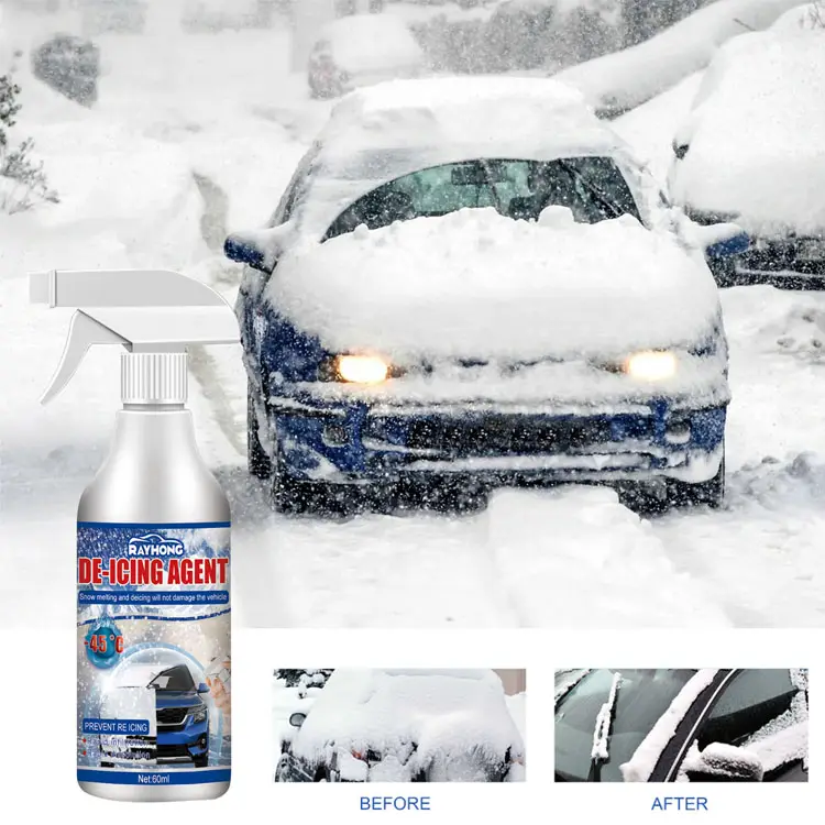 Winter necessity De-icing agent Ice Melting Remove Snow Remove Frost Rapid Melting snow Deicer Spray