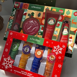 Juego de Regalo de Navidad de 4 Piezas, Jabón en Forma de Rosa y Crema de Manos con Aroma a Frutas, Spray Corporal, Regalo para el Día de San Valentín - Product Image 1