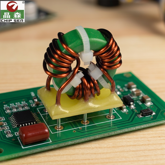100uH High Frequency Toroid Ferrite Core Inductor Dc boost Converter EMI Filter Inductor Three Phase Common Mode Choke