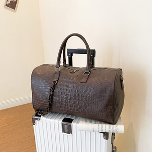 <span class=keywords><strong>Sac</strong></span> de <span class=keywords><strong>voyage</strong></span> pour femme de grande capacité, <span class=keywords><strong>sac</strong></span> de sport en <span class=keywords><strong>cuir</strong></span> souple, <span class=keywords><strong>sac</strong></span> à main léger, motif alligator, <span class=keywords><strong>sac</strong></span> de <span class=keywords><strong>voyage</strong></span> personnalisé pour homme - Product Image 4