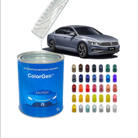 Pintura Automotriz 1K Transparente de Fábrica para Recubrimiento y Pintura Automotriz, Barniz Acrílico y Material de Poliuretano Poliéster