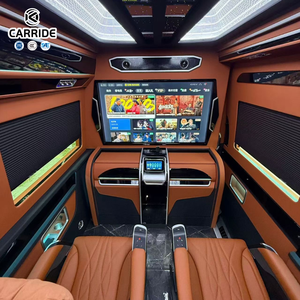 CARRIDE <span class=keywords><strong>Sprinter</strong></span> Modello 2 Van Lusso Arancione Cognac Interni Metallici Sistema di Intrattenimento Portatile Kit Interni con Soffitto Starlight - Product Image 1