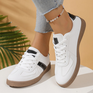 New style Dechen <b>shoes</b> - women's <b>soft</b>-soled white sneakers, retro casual sports <b>shoes</b>, flat-bottomed <b>shoes</b> - Product Image 6