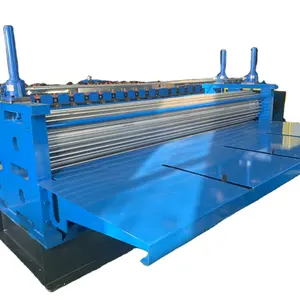 Barrel Corrugated Roof Panel Roll Forming Machine Zinc Roof Sheet Making Machine