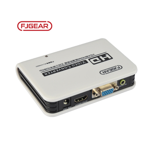 FJ-VH001 FJGEAR VGA + chuyển đổi âm thanh sang HDMI 1080p chuyển đổi video HD với vỏ nhựa âm thanh - Product Image 2