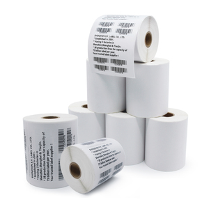 Tùy Chỉnh 4*6 Trự<span class=keywords><strong>c</strong></span> Tiếp Nhiệt Nhãn Đóng Gói 4X6 Tự Dính Mã Vạch Vận Chuyển Stickers CuộN Máy In Nhãn - Product Image 4