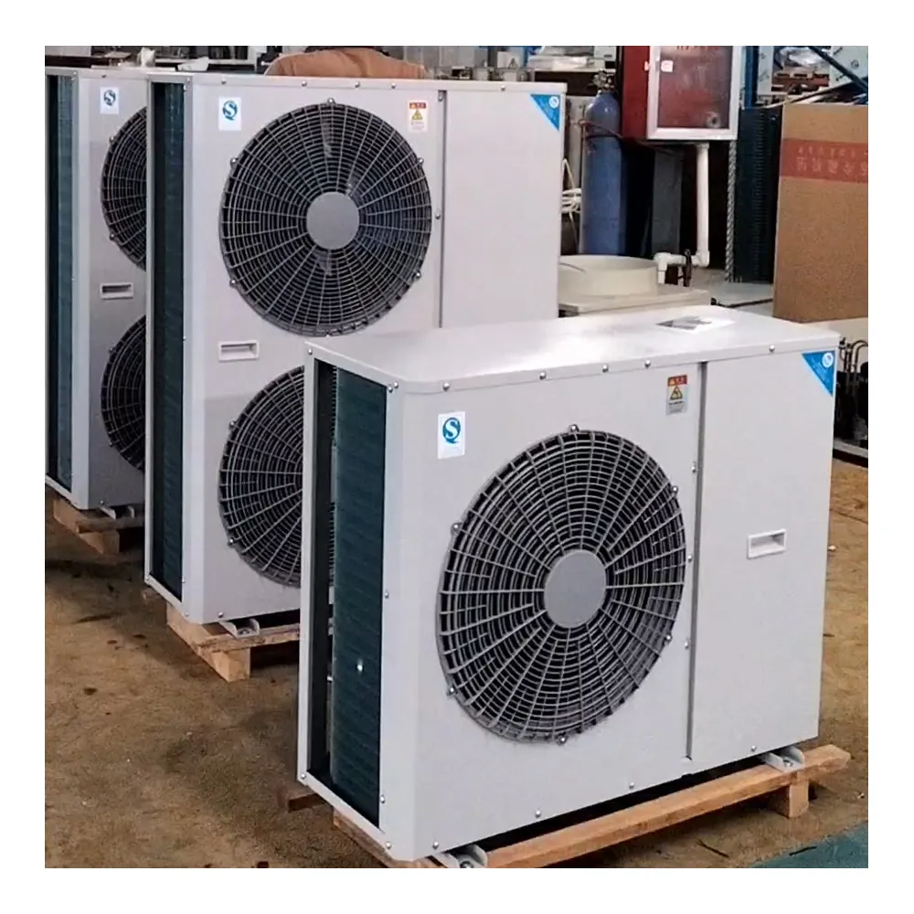 Unidad de condensación de baja temperatura de 5HP para almacenamiento congelado
