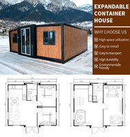 Maison conteneur solaire pliable de 20 pieds, panneaux solaires, solutions d'hébergement à faible coût pour chantiers de construction, maison conteneur de 20 pieds à vendre