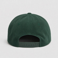 Casquette Snapback en Corduroy Personnalisée avec Logo Brodé 3D, Casquettes d'Équipe, Marchandises de Marque, Certifiée BSCI, Casquette Snapback à Visière Plate Réglable