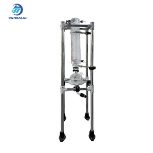 Glass Condenser <strong>Coil</strong> Type Glass <strong>Condensing</strong> Column High Recovery Rate for Ethanol Distillation - Product Image 1
