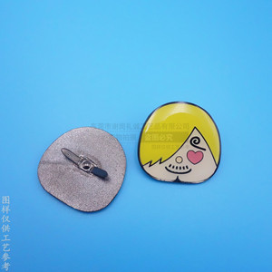 Pin de metal personalizado con diseño de Saturno esmaltado de 20 mm para bolsos, ropa y accesorios - Product Image 4