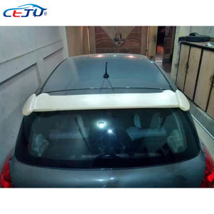 Bóng Đen ABS xe phía sau thân cây mái <span class=keywords><strong>Spoiler</strong></span> cánh khởi động môi cho Suzuki <span class=keywords><strong>Swift</strong></span> Sport GT re.3 rs413 413d 415 rs416 zc31s 2004-2009 - Product Image 5
