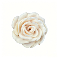 Fleur de tulipe en bois de Sola de 4 cm, faite à la main, écologique, décoration d'intérieur pour le printemps, la fête des mères, Pâques, mariage