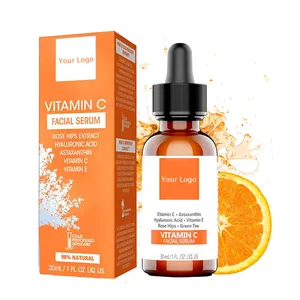 Factory Supplier Private Label Skin Care Organic Natural Face Serum Vitamin C Serum For Skin Care