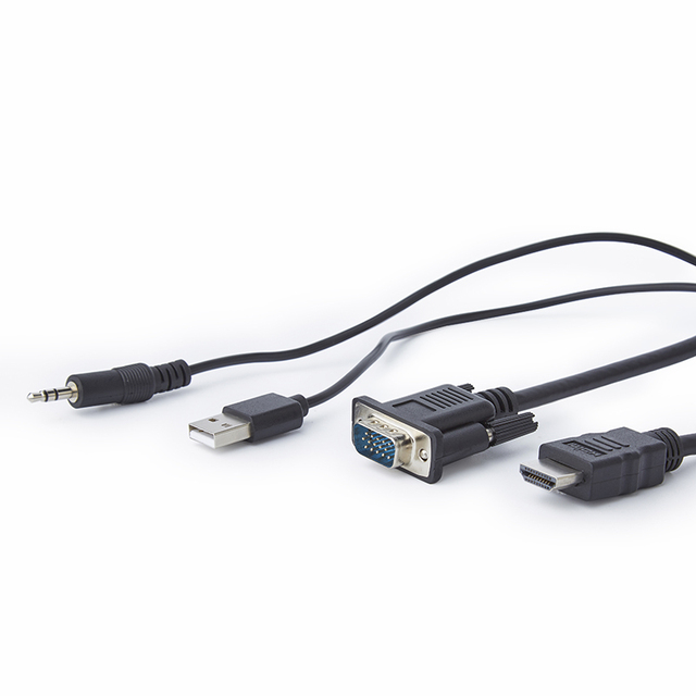 Adapter Digital to Analog Converter 1080P HD to VGA Cable 1 Male to Male