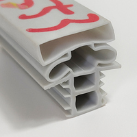 Junta de PVC Magnética Flexible y Suave Extruida Personalizada para Puerta de Refrigerador, Tira de Sellado de PVC para Refrigerador y Congelador