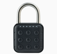 Cadenas étanche pour extérieur, conception étanche avec clés à chiffres surdimensionnées, méthode de déverrouillage par application Tuya