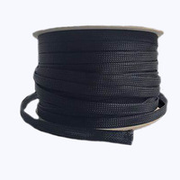 Funda Protectora de Cable en Espiral Expandible VW-1 Retardante de Llama Trenzada de PET de 3-120 mm