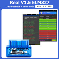 Lector de Códigos Universal para Automóviles JFIND JF327, Escáner OBD2, Bluetooth BLE BT5.1 Elm327 V1.5 PIC18F25K80 Elm 327 v 1.5, Herramientas de Diagnóstico