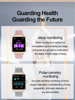 BT5.3 GPS Sport uhr Puls Bluts auer stoff Blutdruck messung Gesundheits uhr Smartphone Uhr für Damen Damen