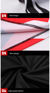 เสื้อเจอร์ซีย์พิมพ์ลายซับลิเมชัน DIY สีดำชุดกีฬาชุดกีฬาชุดกีฬาชุดกีฬาชุดกีฬาโลโก้ต่อสู้คลับ - Product Image 4