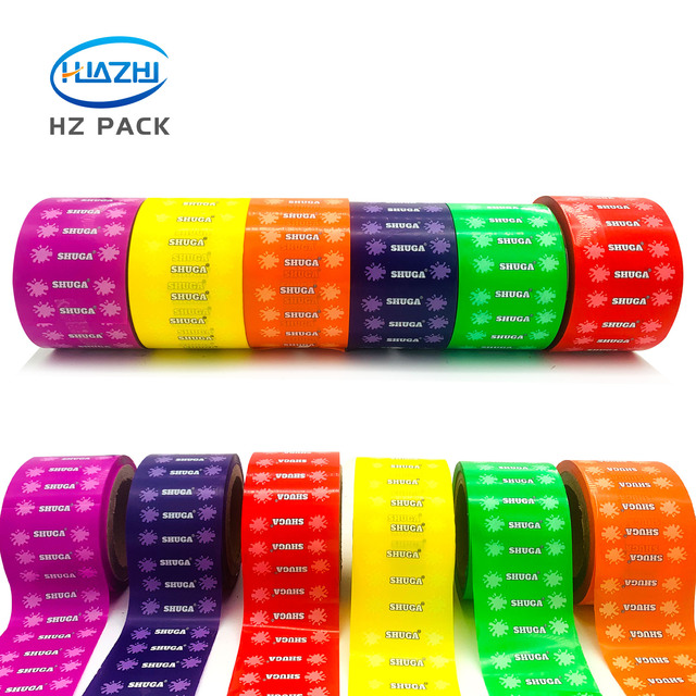 Customized Soft Food-Grade Colorful Metallized Candy Twist Film Rolls-Moisture Proof Food Wrapping Coffee Packaging Snacks