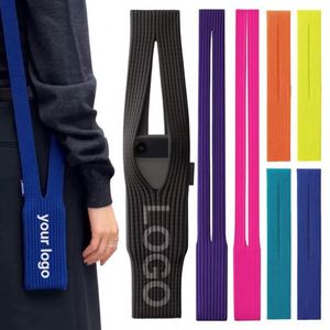 Nouveaux produits : Pochette de voyage tricotée sur mesure, style long et court, sac bandoulière pour téléphone - Product Image 1