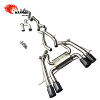 Sistema de Escape Catback Valvetronic SS304 para BMW G80 M3 G82 M4 S58 Twin Turbo 2021-2024 con Tubo de Bajada