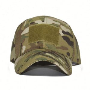 Casquettes de baseball personnalisées de qualité supérieure pour hommes, motif camouflage jungle, 18 couleurs, impression sérigraphique, promotionnelles - Product Image 3