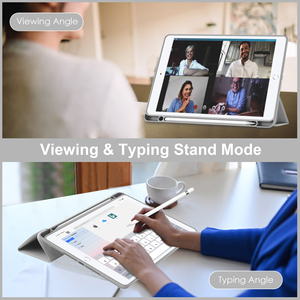 <span class=keywords><strong>Étui</strong></span> transparent <span class=keywords><strong>pour</strong></span> <span class=keywords><strong>iPad</strong></span> avec support de stylet intégré <span class=keywords><strong>pour</strong></span> <span class=keywords><strong>iPad</strong></span> 5e et 6e génération, <span class=keywords><strong>Air</strong></span> 1 et <span class=keywords><strong>2</strong></span>, 9,7 pouces, housses de protection <span class=keywords><strong>pour</strong></span> tablette - Product Image 2