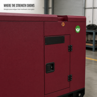 Groupe électrogène diesel silencieux et fermé 30kVA 50kVA 100kVA, faible bruit, faibles vibrations, groupe électrogène de secours