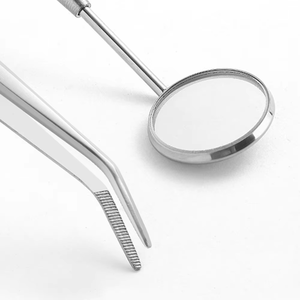 ไม้พายสำหรับขูดทำความสะอาดฟันทำจากกระจกเคียวทาร์ทาร์อุปกรณ์สำหรับทันตกรรมทันตแพทย์เครื่องมือทำความสะอาดฟัน - Product Image 3