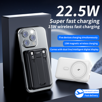 2025 Tendance Sans Fil Magnétique Nouveau 10000mAh Portable Power Bank PD 22.5W Charge Rapide pour iPhone 16 Pro Type-C LI-Polymer