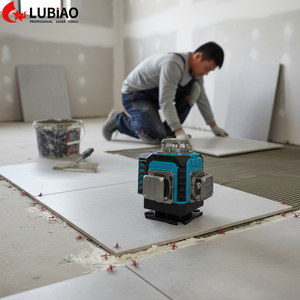 Certificación CE, Nivelador Láser Verde <span class=keywords><strong>de</strong></span> 12/16 Líneas, Autonivelante 360 °   <span class=keywords><strong>Nivel</strong></span> Láser con Control Remoto, Resistente al Agua IP54, Herramienta <span class=keywords><strong>de</strong></span> Medición Antichoque - Product Image 6