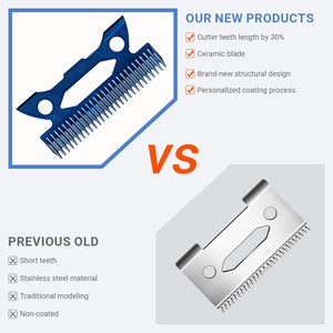 ใบมีดเซรามิก BRDCLIP <span class=keywords><strong>Echo</strong></span> Crunch Blade สำหรับเปลี่ยนใบมีดตัดผม ใช้ได้กับเครื่องตัดผมหลายรุ่น MRD/SC/Wahl Cutter Head - Product Image 5